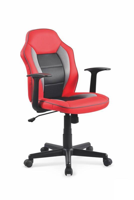 Кресло компьютерное NEMO (красный/черный/серый)