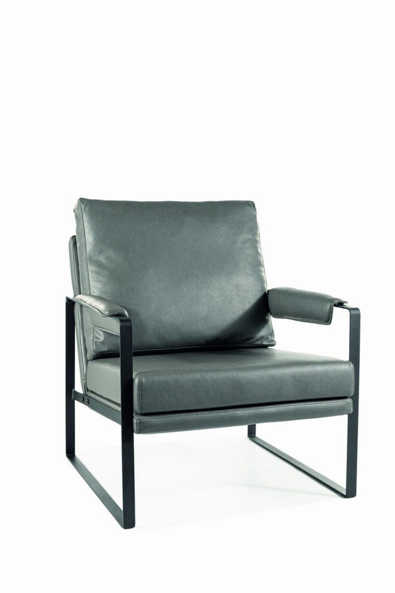 Кресло  FOCUS Buffalo 06 (серый/черный)