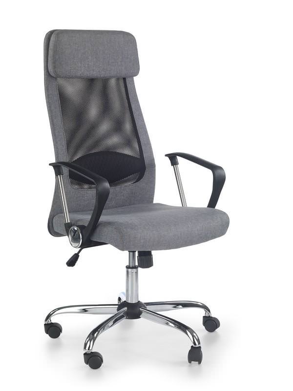 Кресло компьютерное ZOOM (черно-серый)