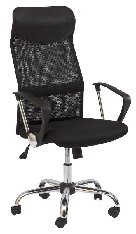 Кресло компьютерное Q-025 (черный)