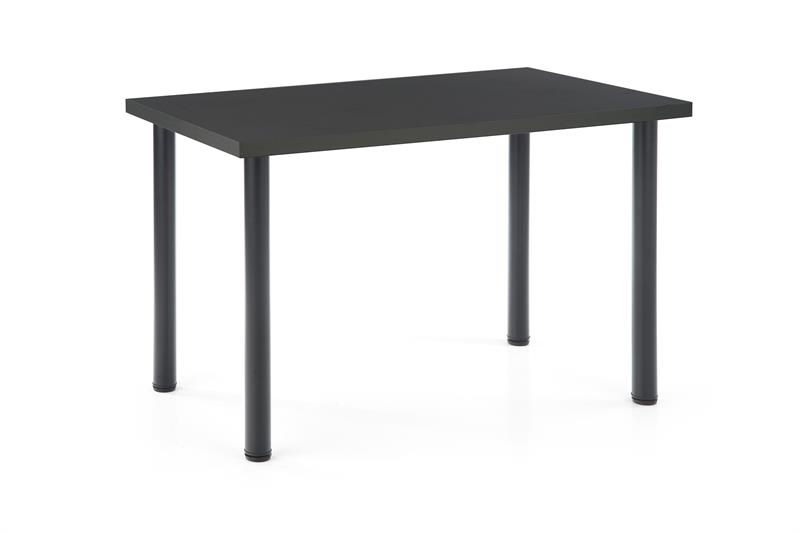 Стол обеденный MODEX 2 120 (антрацит/черный)
