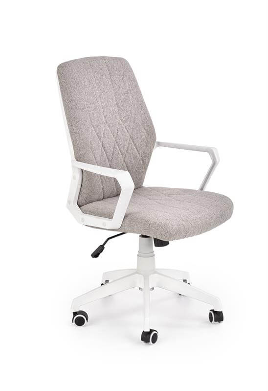 Кресло компьютерное SPIN 2 (белый/светло-серый)