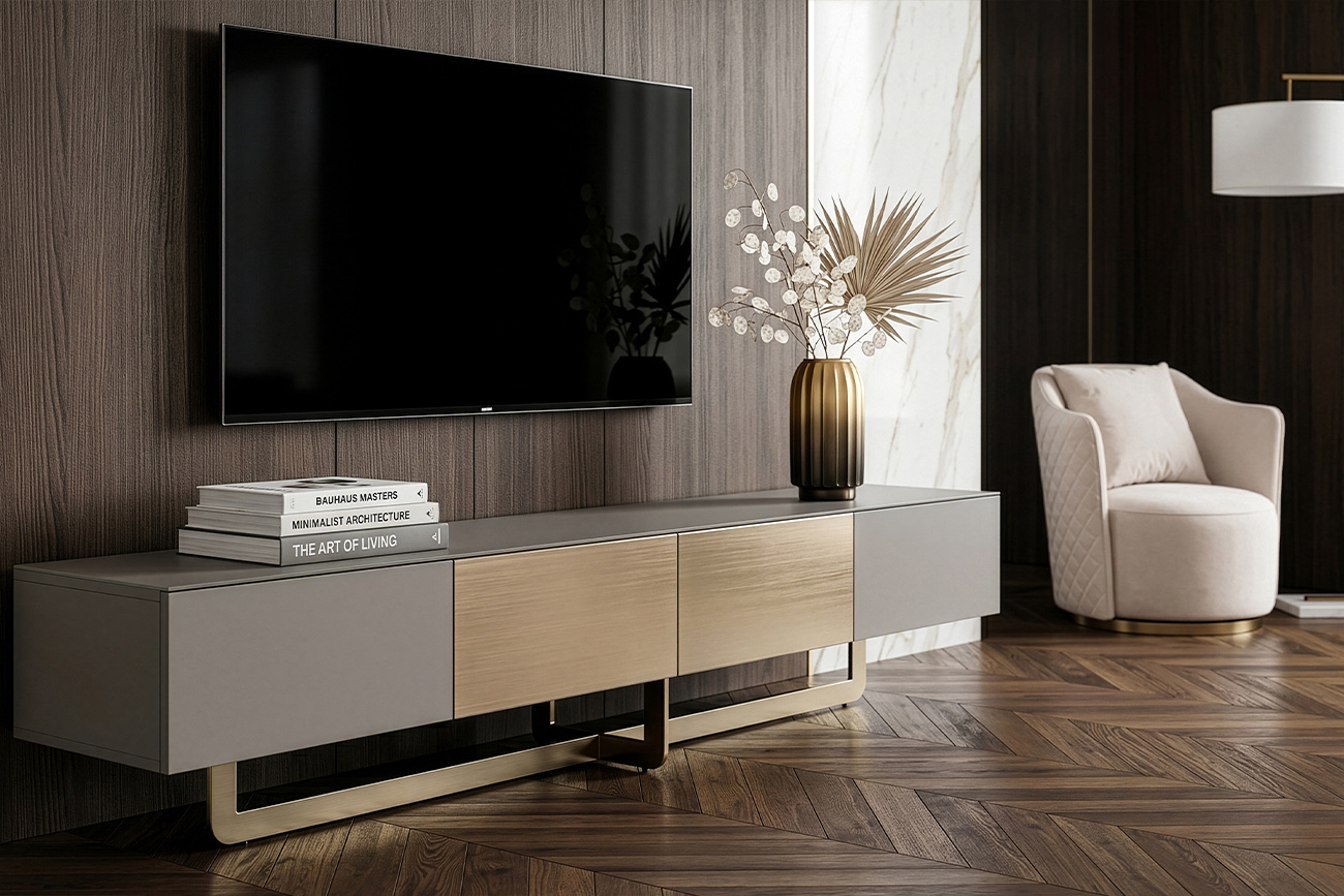 58DB-TV14803 Тумба под телевизор Космос (Space) L 220*45*43см