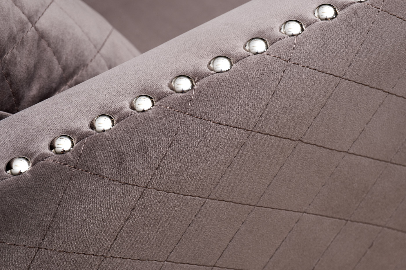 Диван Сорренто(Sorrento) 230M трехм. раскл.,велюр сер.Colt017 230*101*86