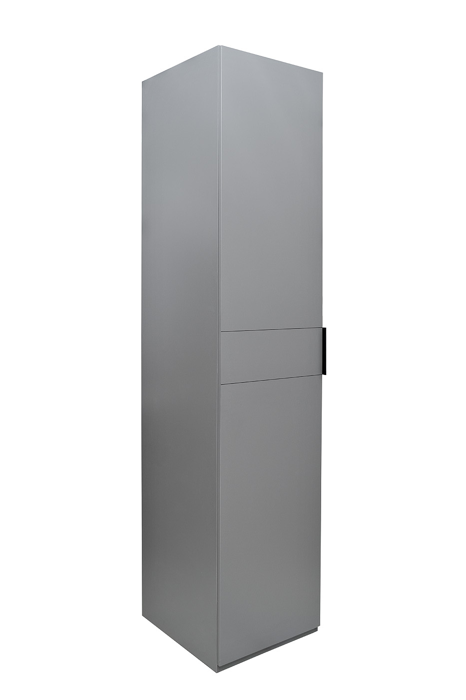 GD-10023-6 Шкаф Альто(Alto) пенал c полками,цвет серый Кобальт, фасад глухой 50*57*228.5см