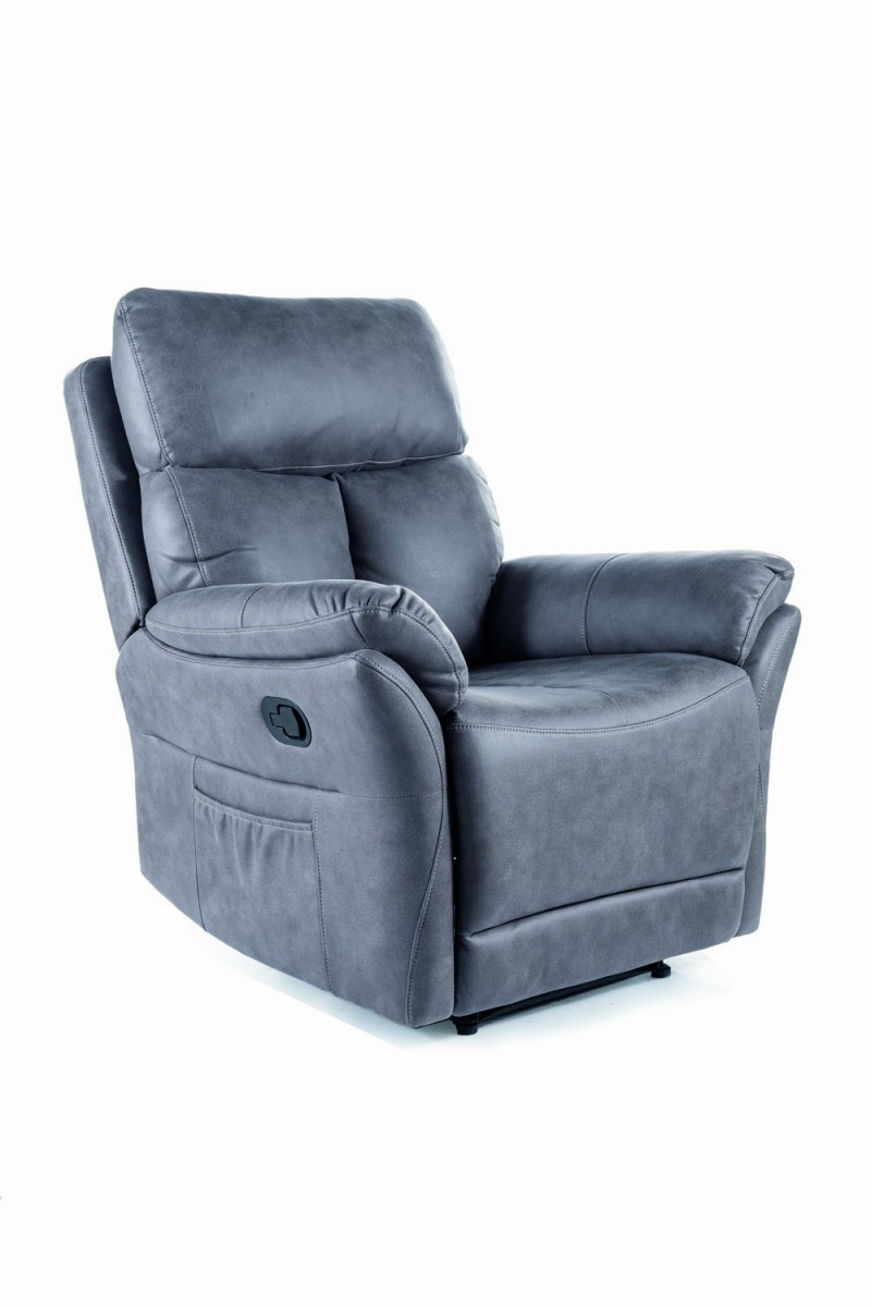 Кресло  HADES раскладное (серый)