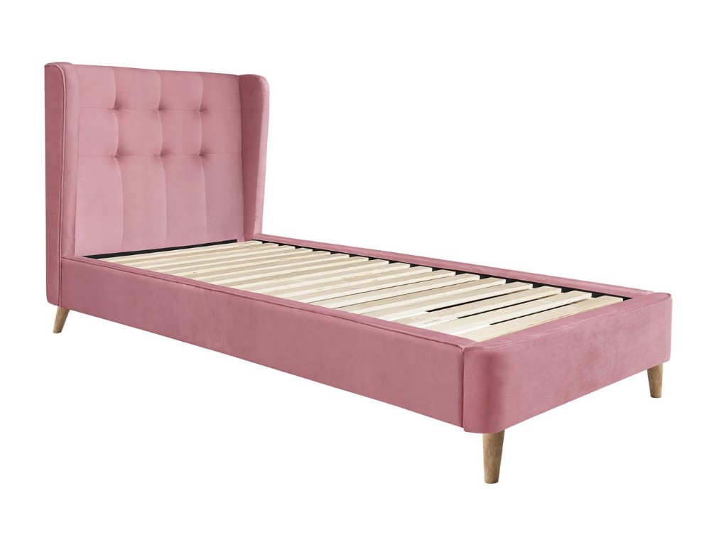 Кровать ESTELLA розовый, 90/200