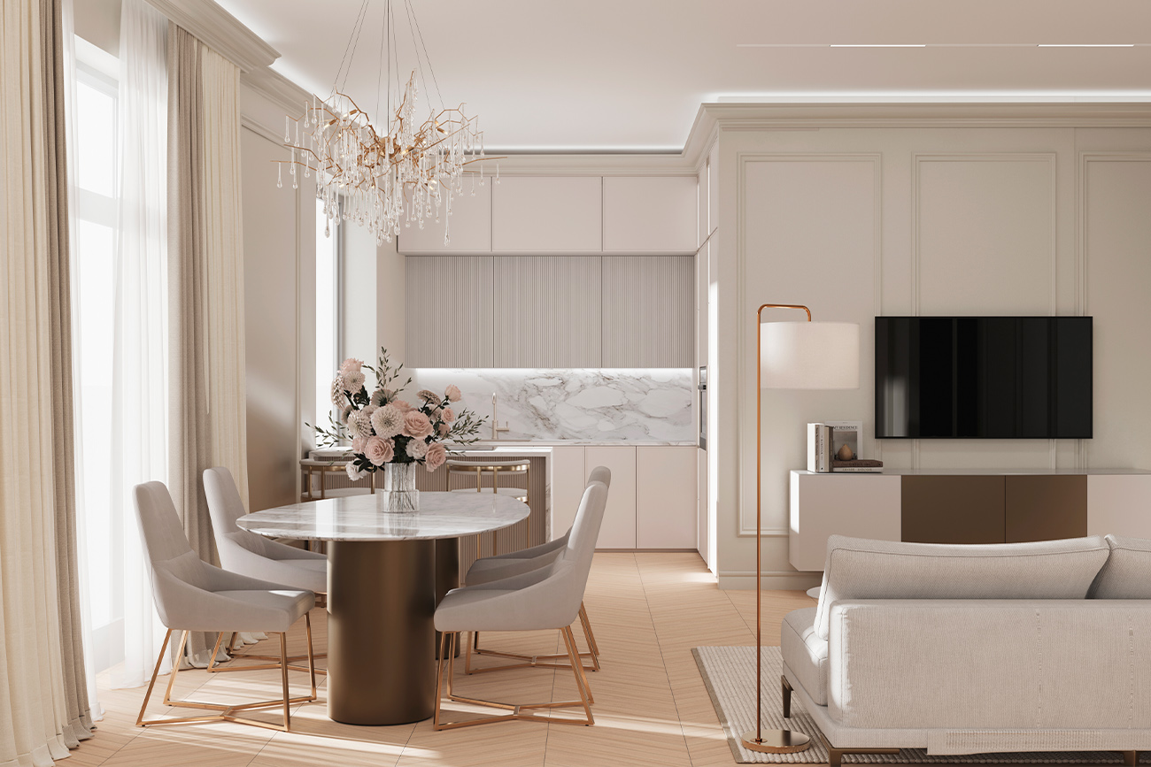 58DB-CH14803 Комод Космос (Space) 220*45*76см