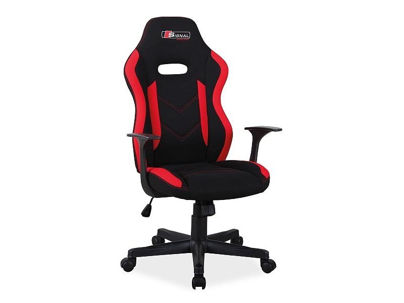 Кресло компьютерное RAPID (красный/черный)