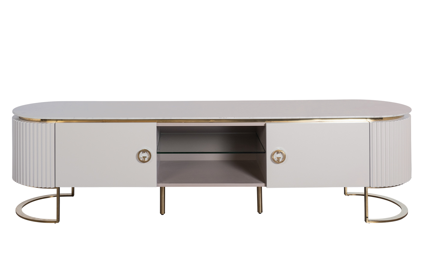 77IP-GD010-TV Тумба под ТВ Лучано (Luciano) 200*47*52см