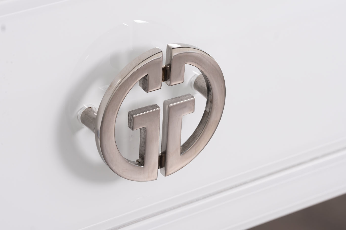 KFG16702 Консоль GD 2 ящика белая 120*30*78см