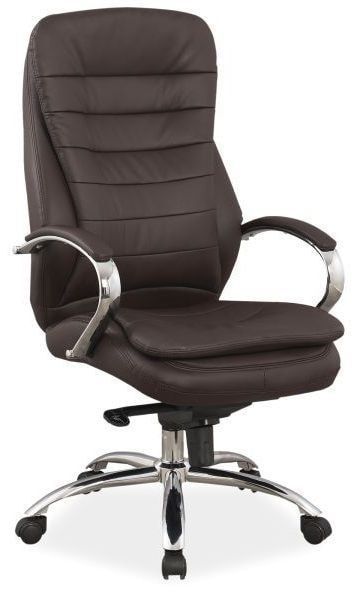 Кресло компьютерное Q-154 (коричневый)