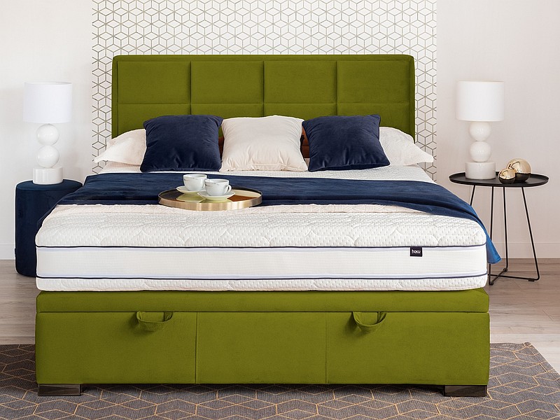 Кровать  MAISON VELVET (зеленый) 160/200