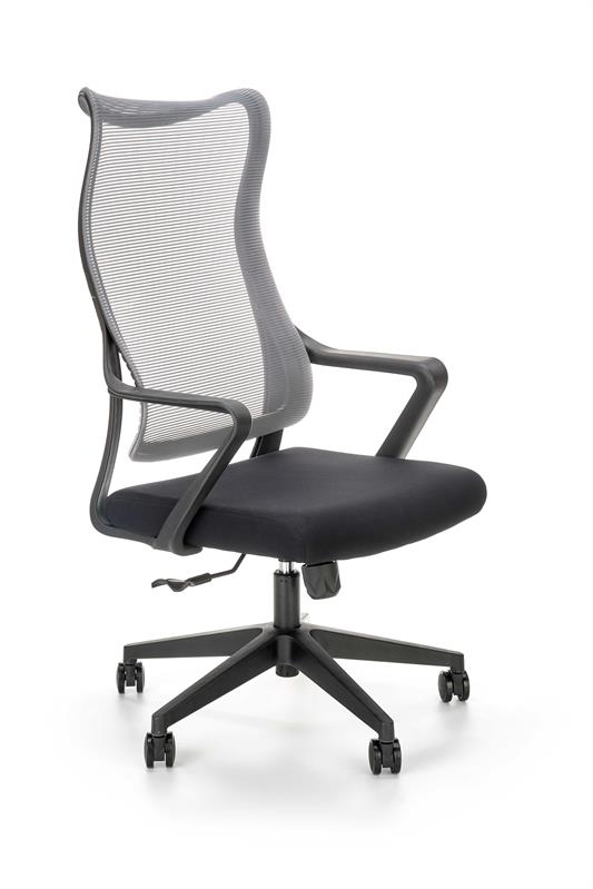Кресло компьютерное LORETO (серый/черный)