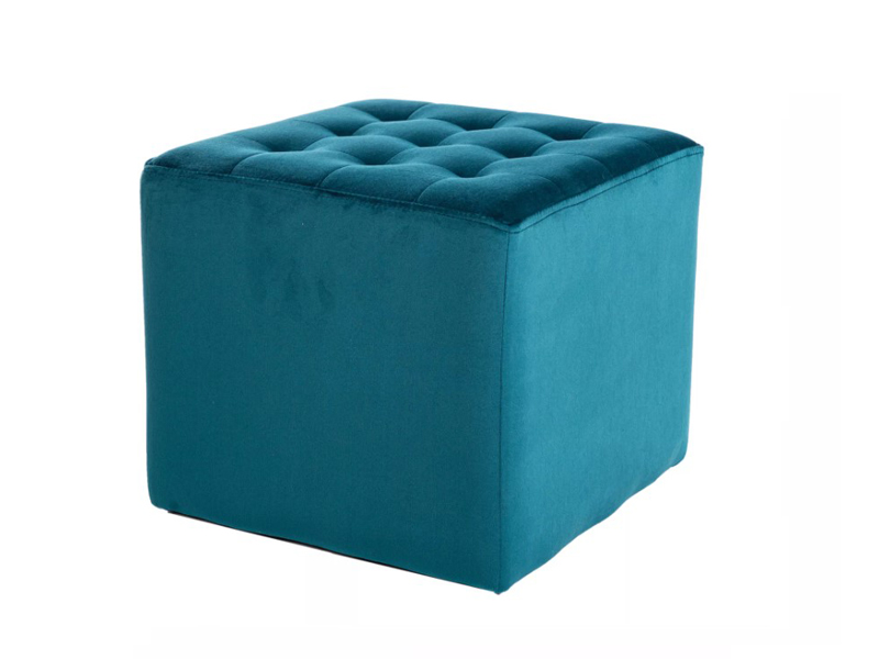 Пуф LORI Velvet Bluvel 85 бирюзовый
