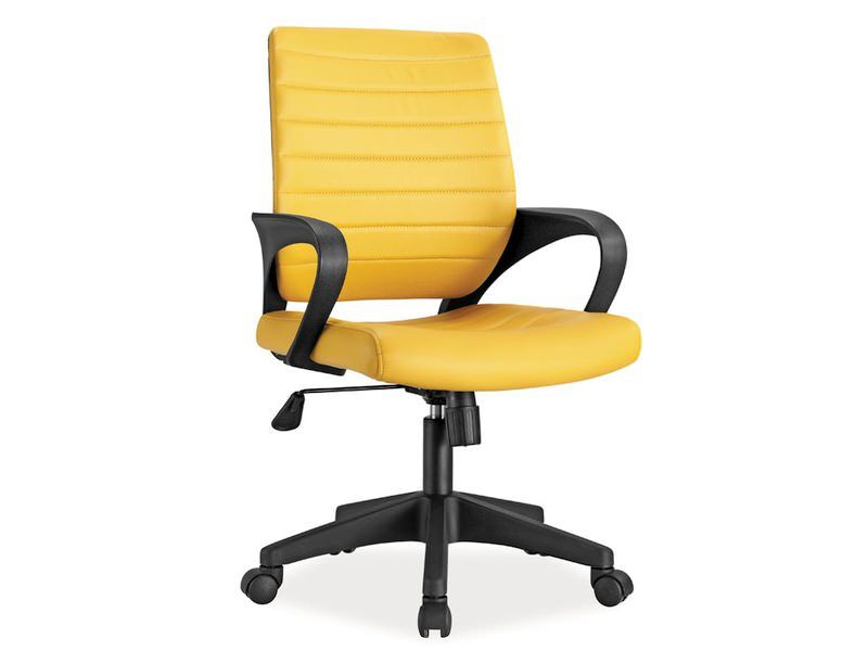 Кресло компьютерное Q-051 (желтый)