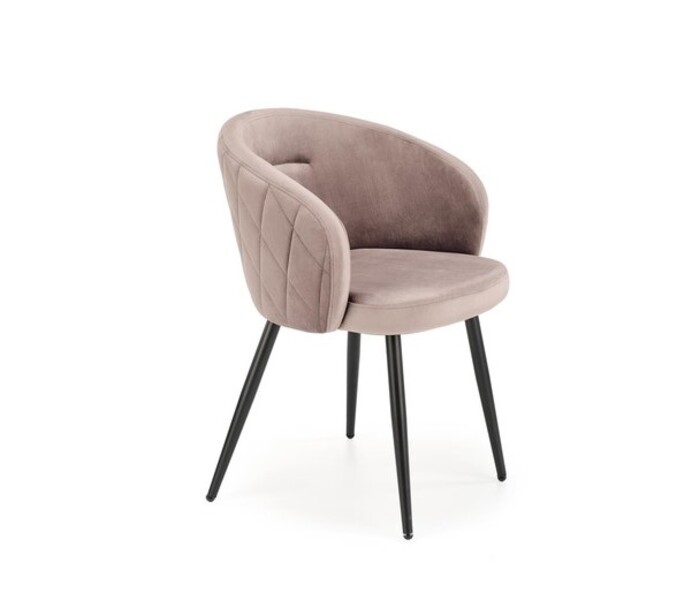 Стул K430 бежевый/черный