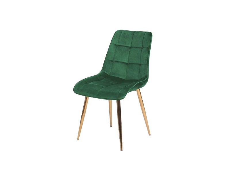Стул кухонный CHIC Velvet Bluvel 78 (зеленый/золотой)