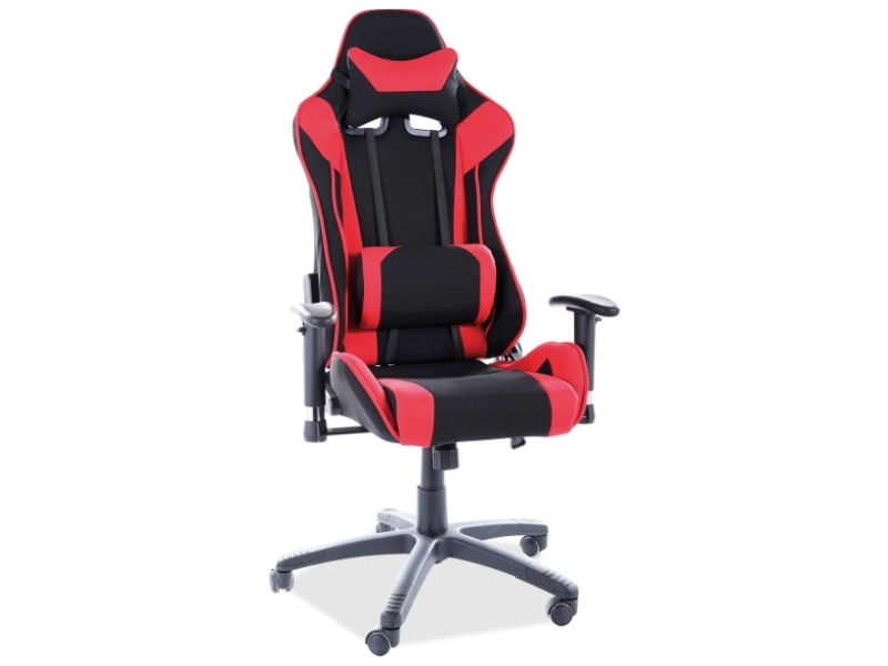 Кресло компьютерное VIPER (красный/черный)