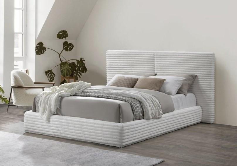 Кровать MADERA (кремовый) 160/200
