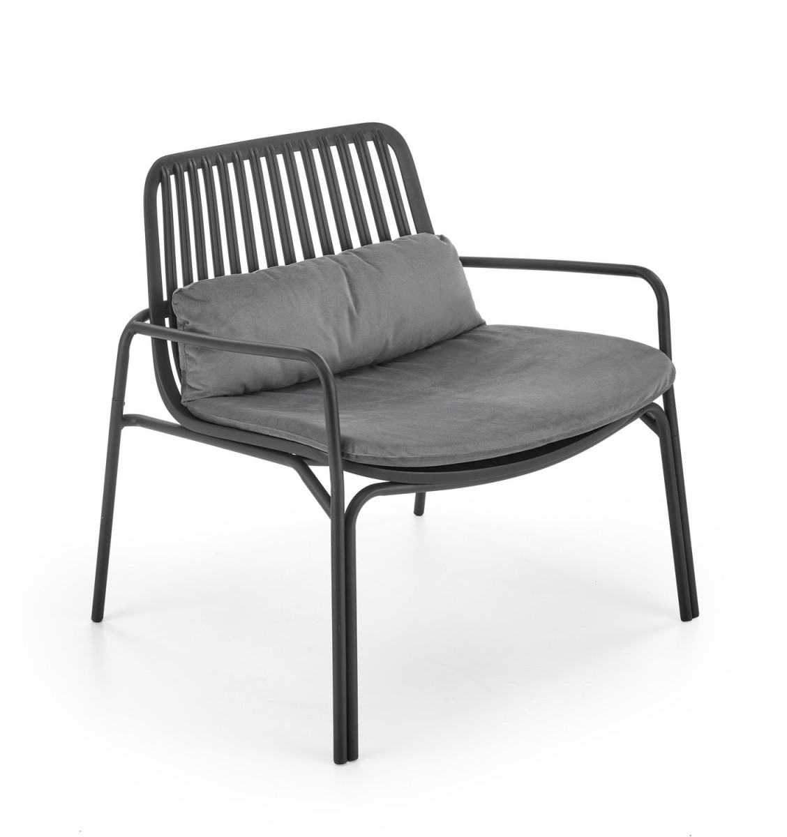 Кресло MELBY (черный/серый)