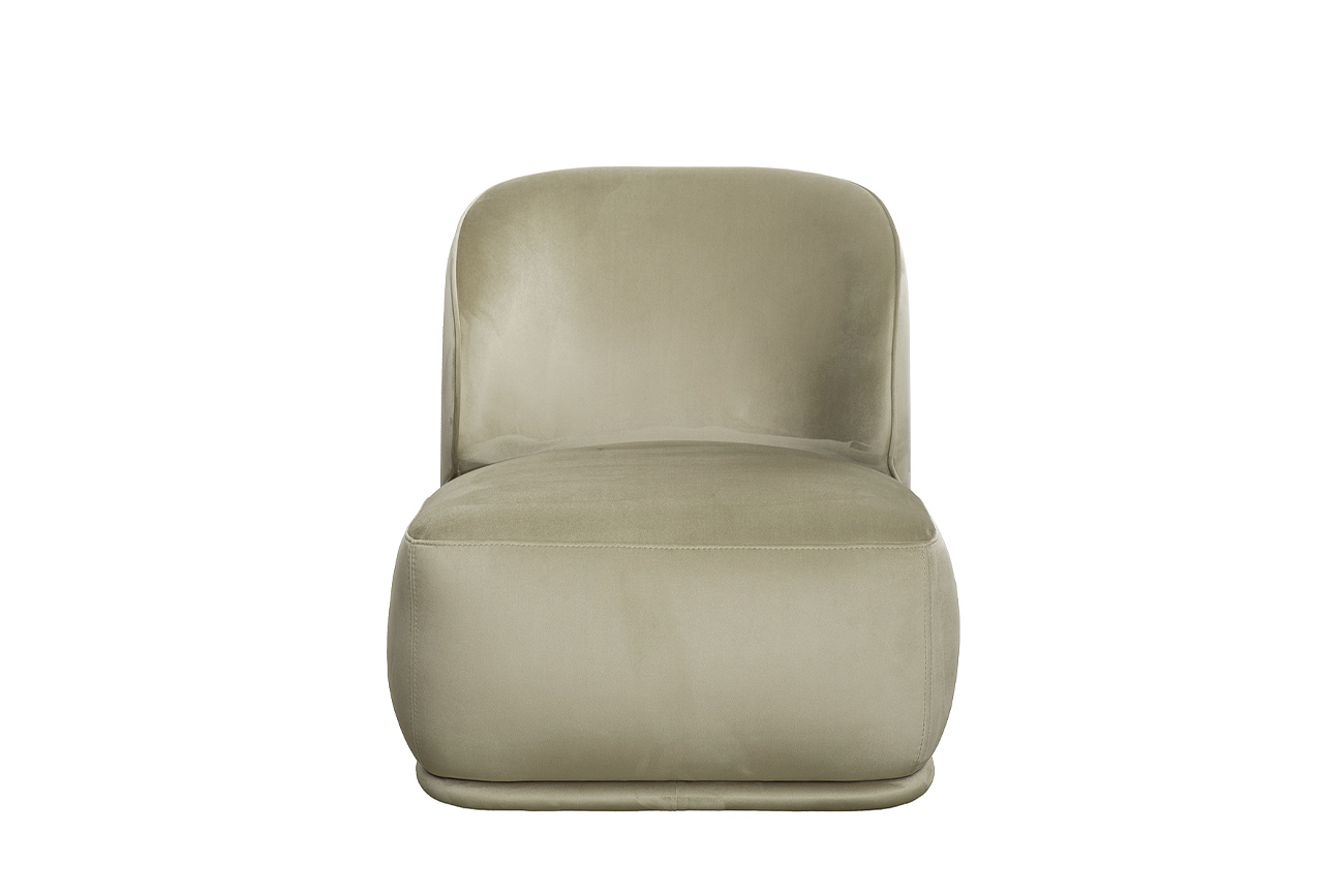Кресло Капри Базовая(Capri Basic), велюр оливковый Colt1002-OLIV 80*90*82см