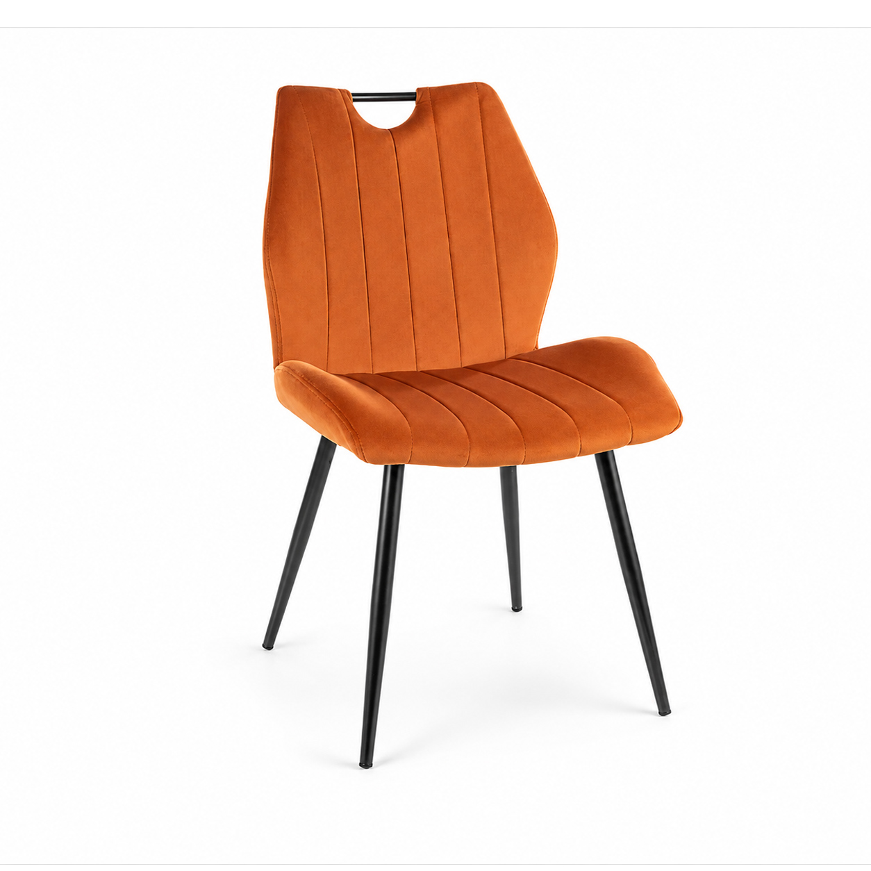 Стул ARCO Velvet Bluvel 4215 корица/черный