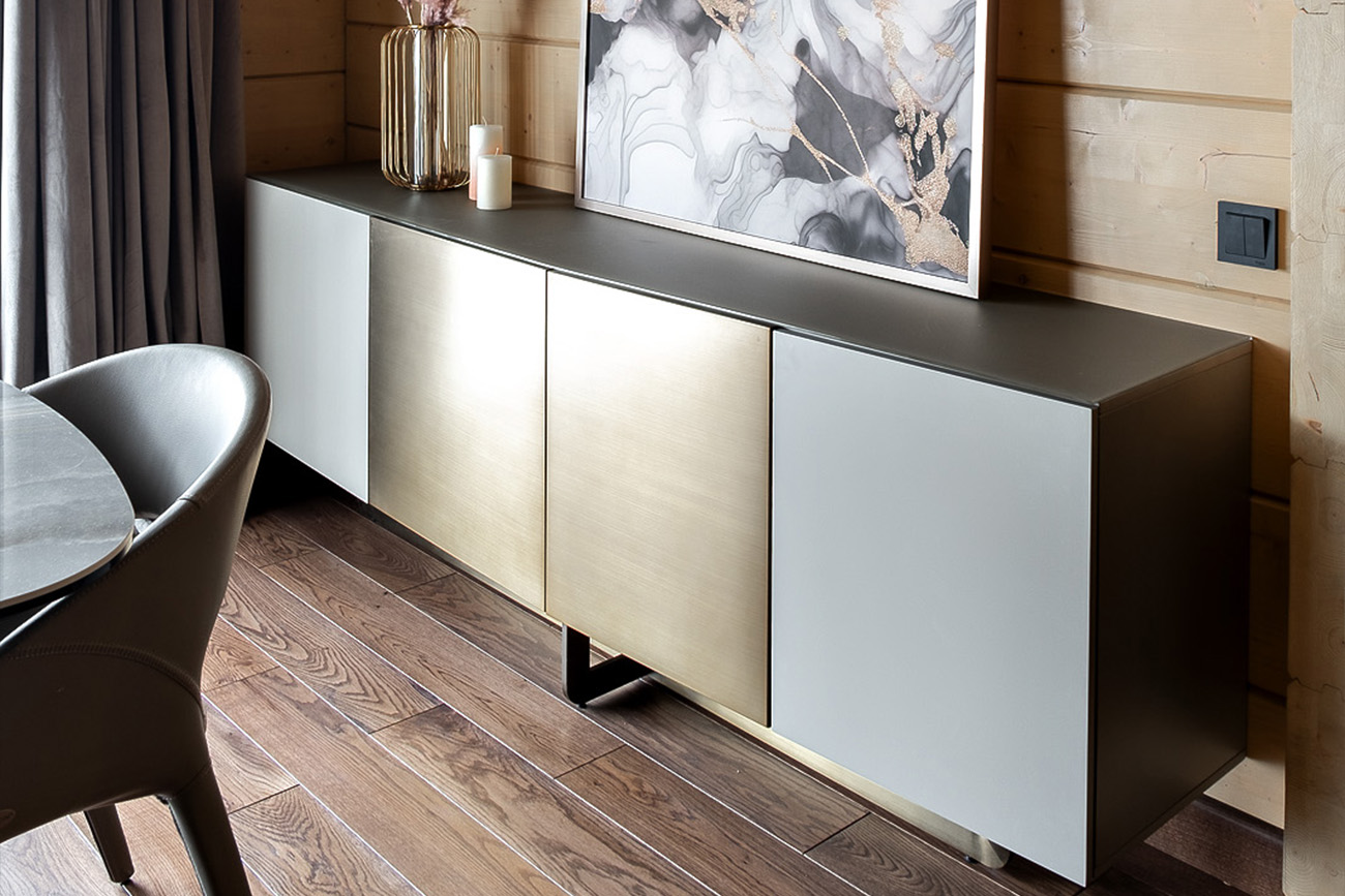 58DB-CH14803 Комод Космос (Space) 220*45*76см