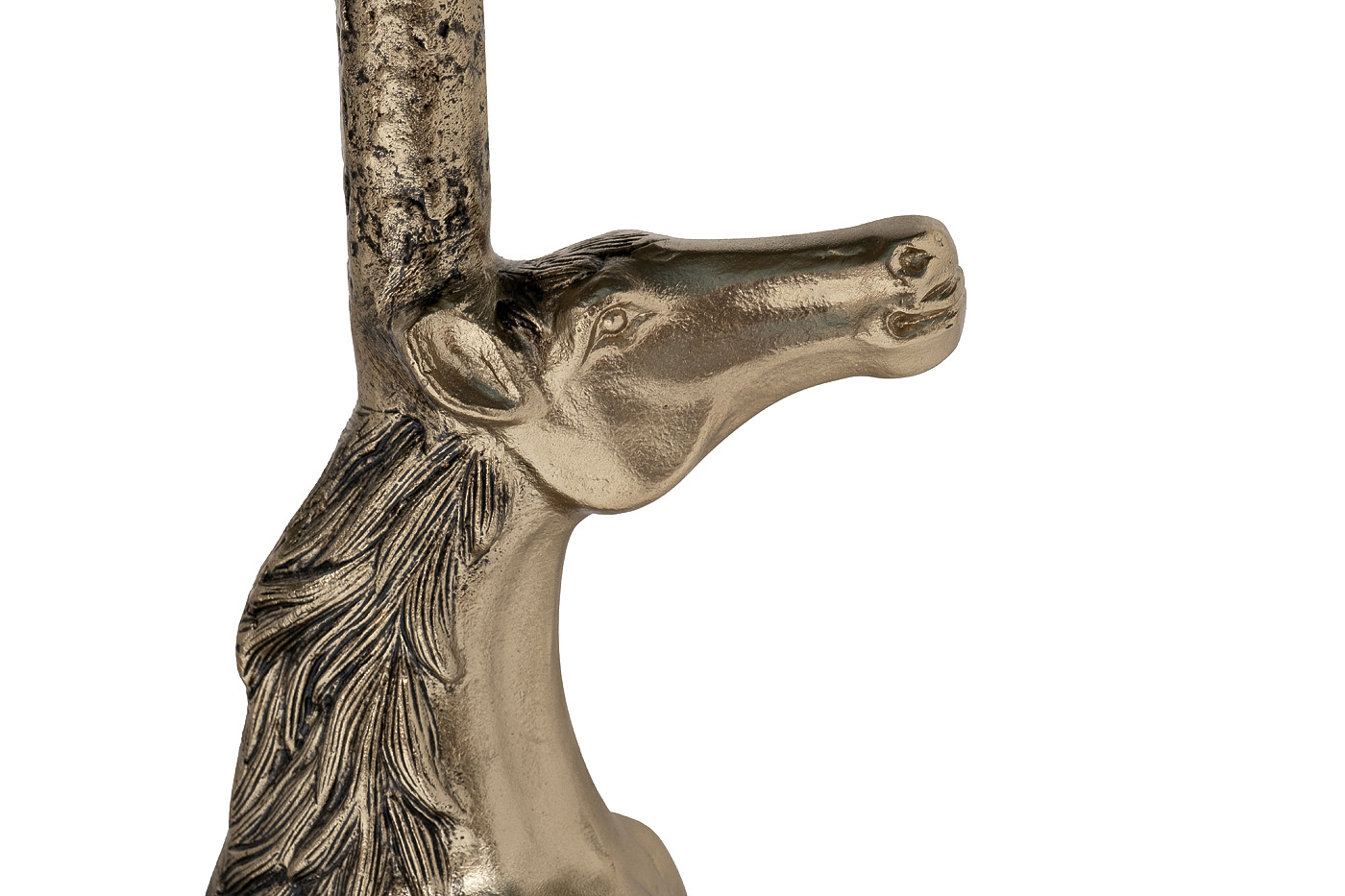 69-21012 Подставка для закусок "Лошади (Horses)" металл. 39,5*30*35см