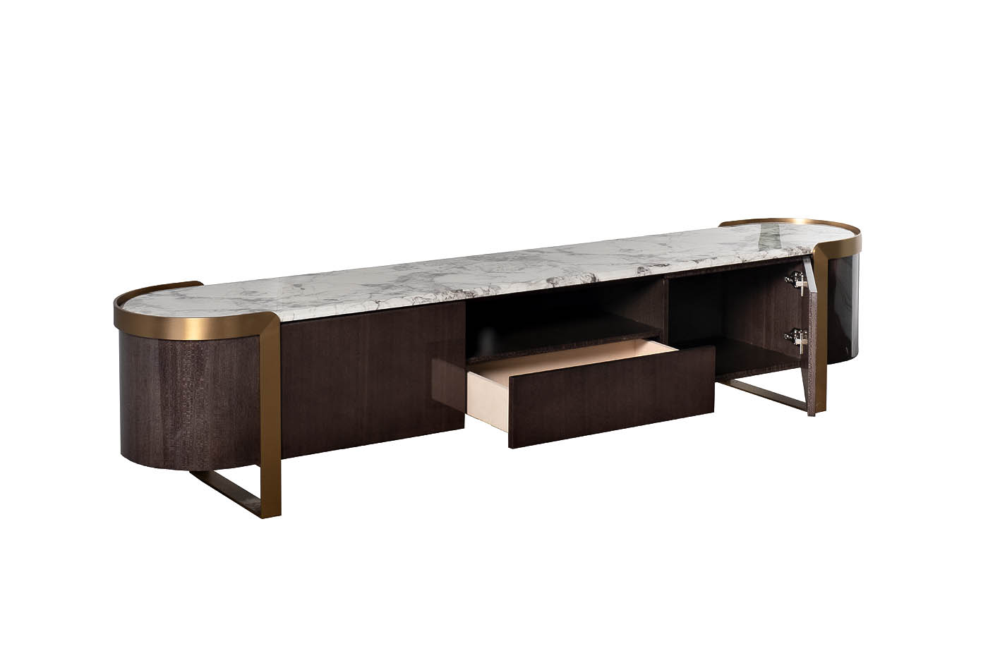 58DB-TV20047 Тумба под телевизор Севилья (Sevilla) 220*42*48см