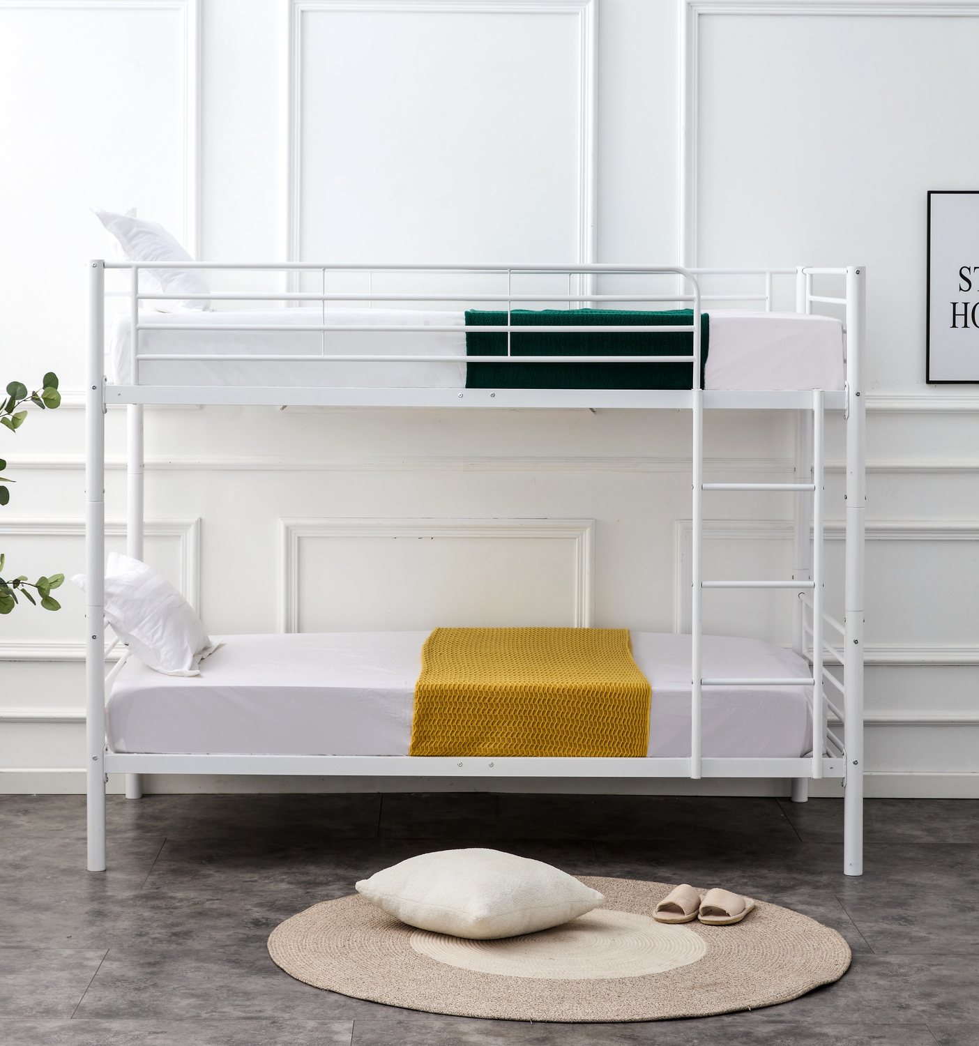 Кровать BUNKY 90 двухъярусная, белый