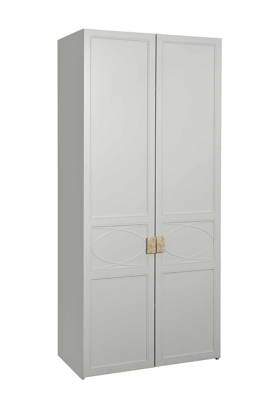 151SV-00009 Шкаф двухдверный бежевый 230*100*58см