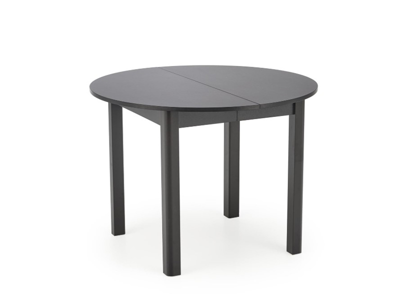 Стол обеденный RINGO черный/черный 102-142/102