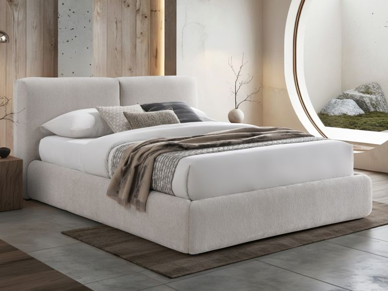 Кровать MODENA Raven 24 бежевый 160/200