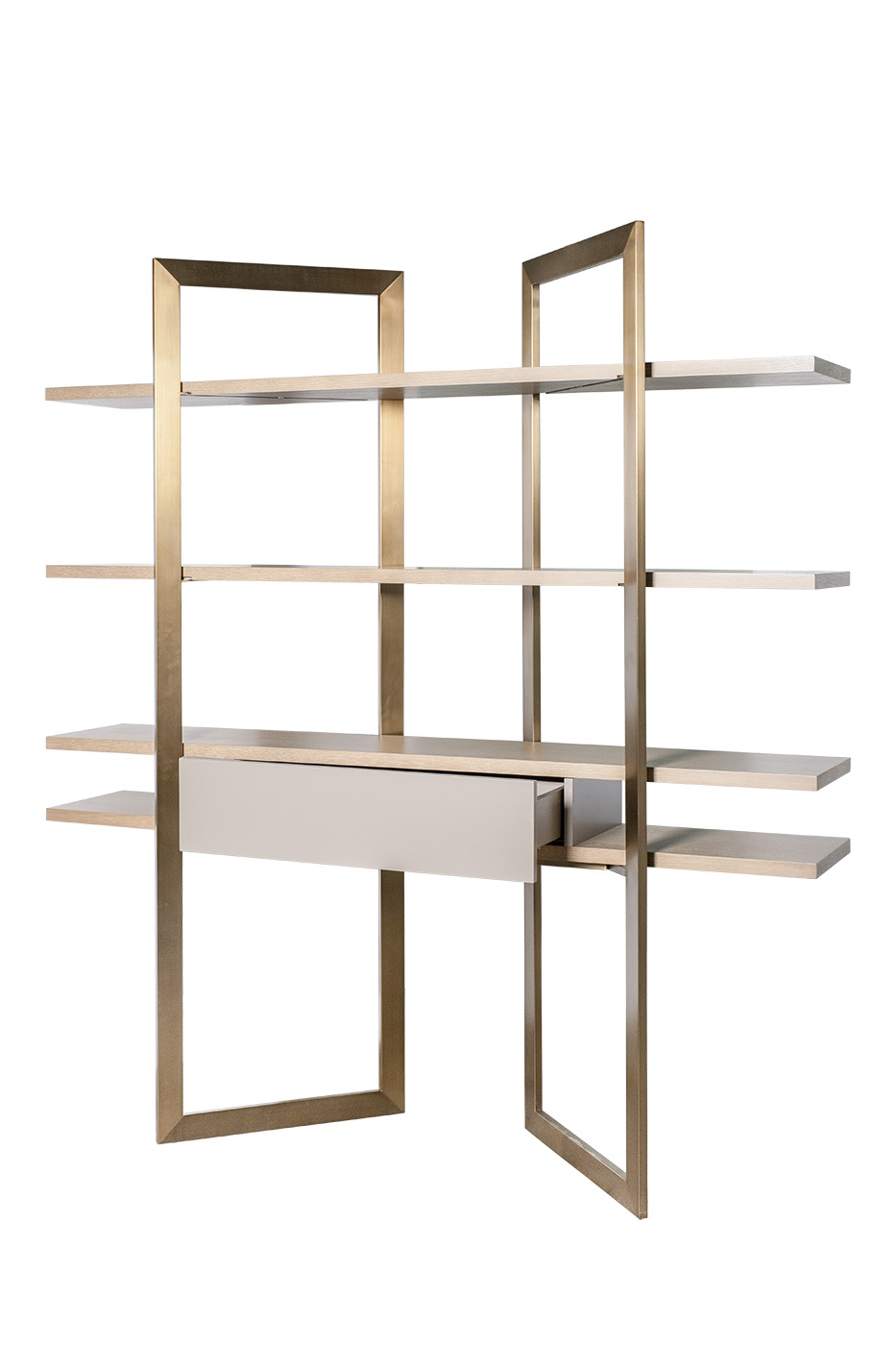 58DB-21171STEL Стеллаж Crossing 180*30*200см