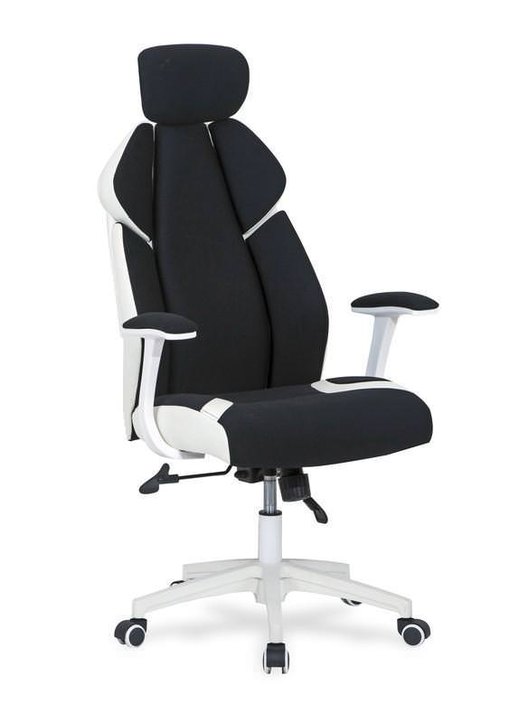 Кресло компьютерное CHRONO (черный/белый)
