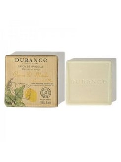 Durance / Марсельское мыло кусковое Лимон и мята 100гр. /  Lemon & Mint