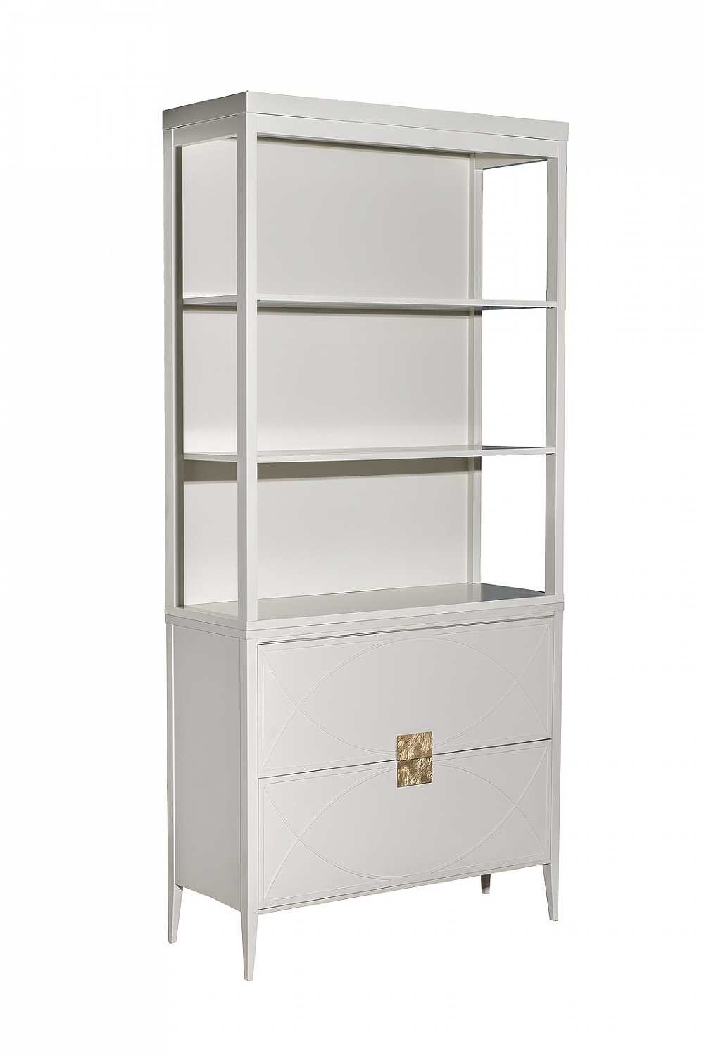 151SV-000012 Комод бежевый 2 ящика 100*80*40см