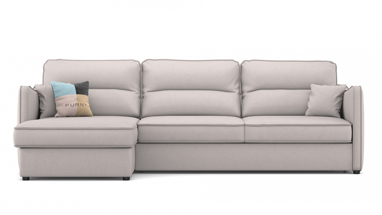 Диван-кровать Мальмо с шезлонгом  303x168x94 см