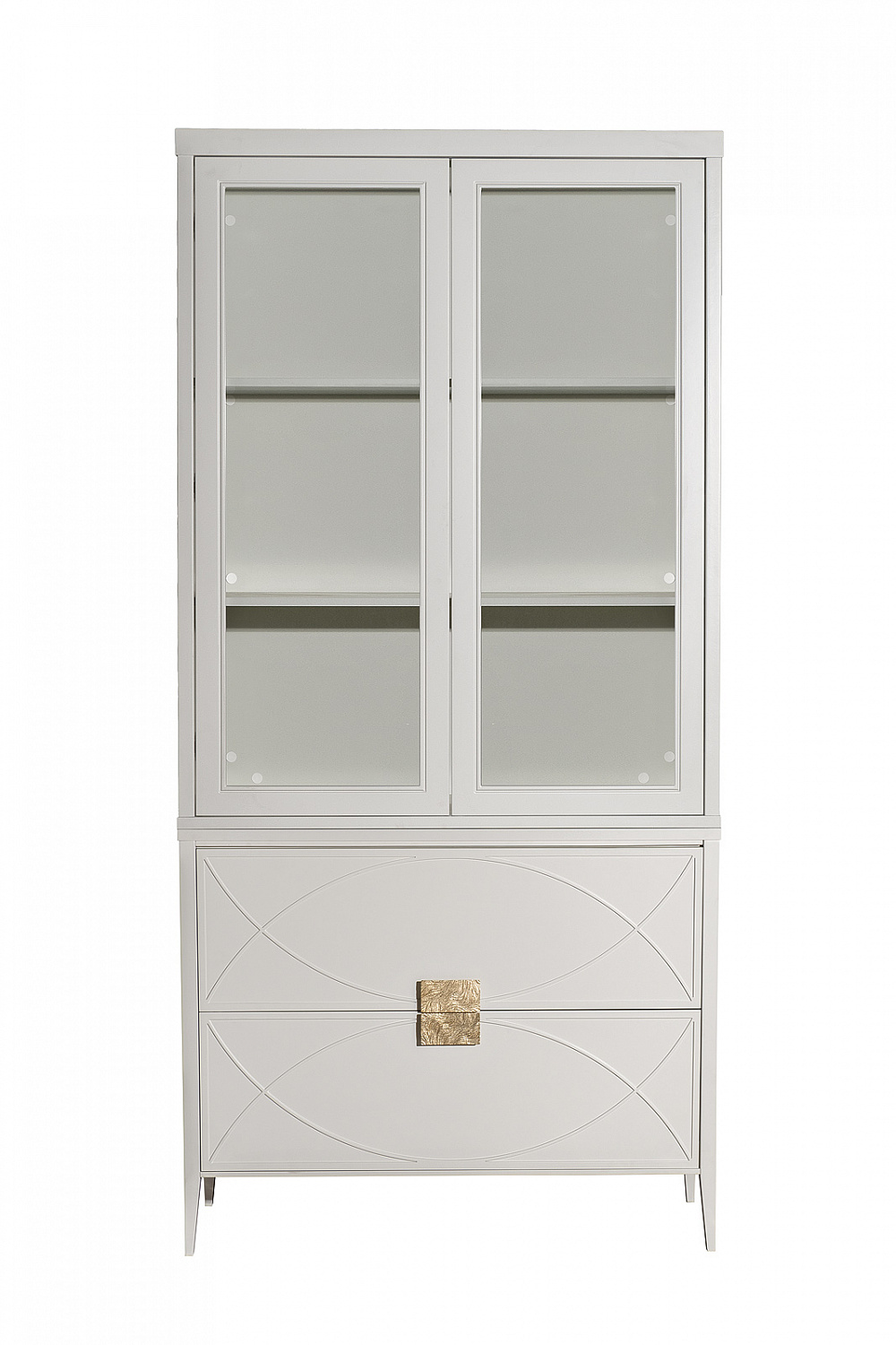 151SV-000012 Комод бежевый 2 ящика 100*80*40см