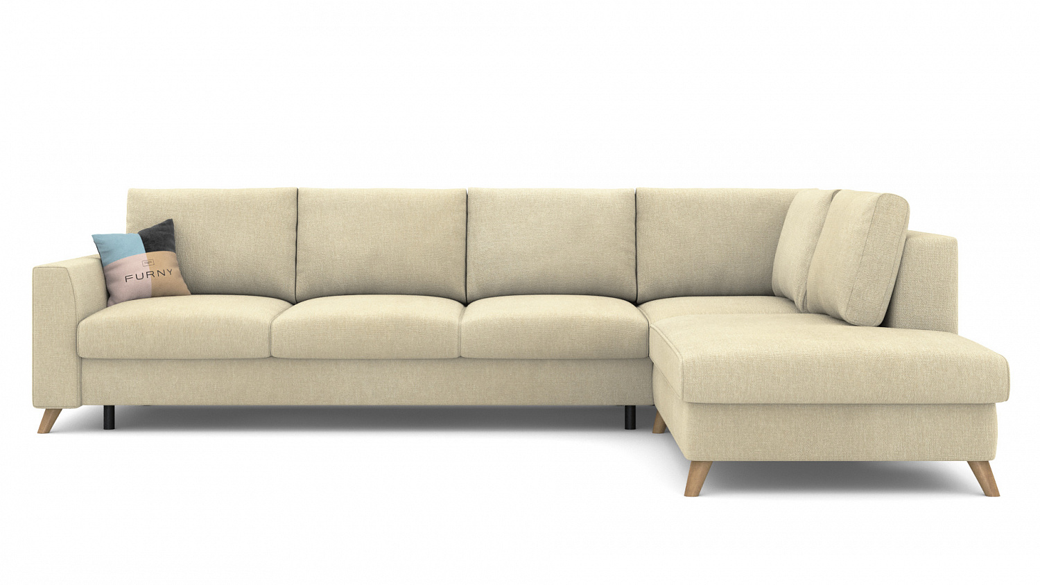 Диван-кровать Марио с открытым углом XL-3 320x236x95 см