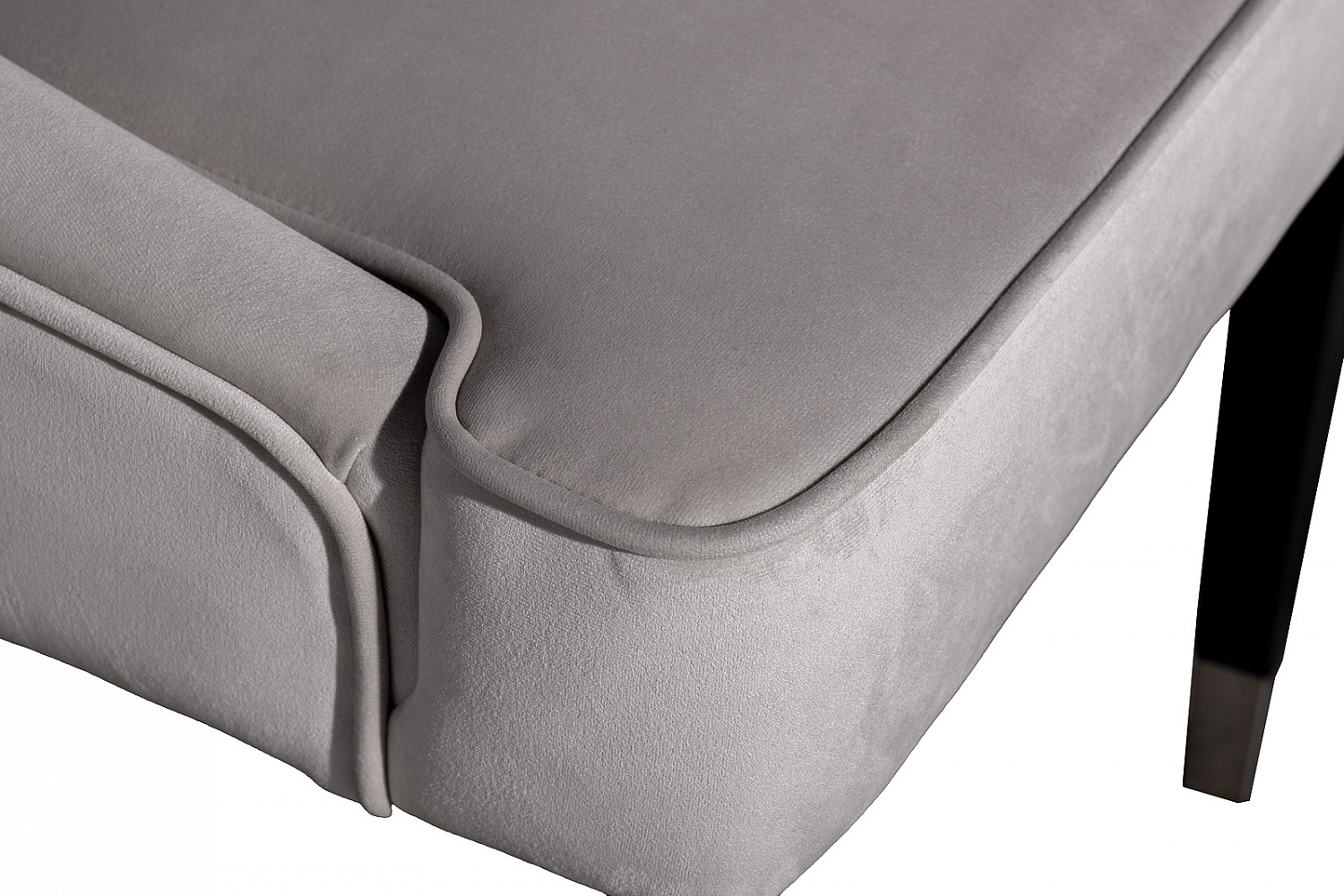 Стул Элегантный(Elegante) велюр св.серый Colt030-SVSER 56*65*101см