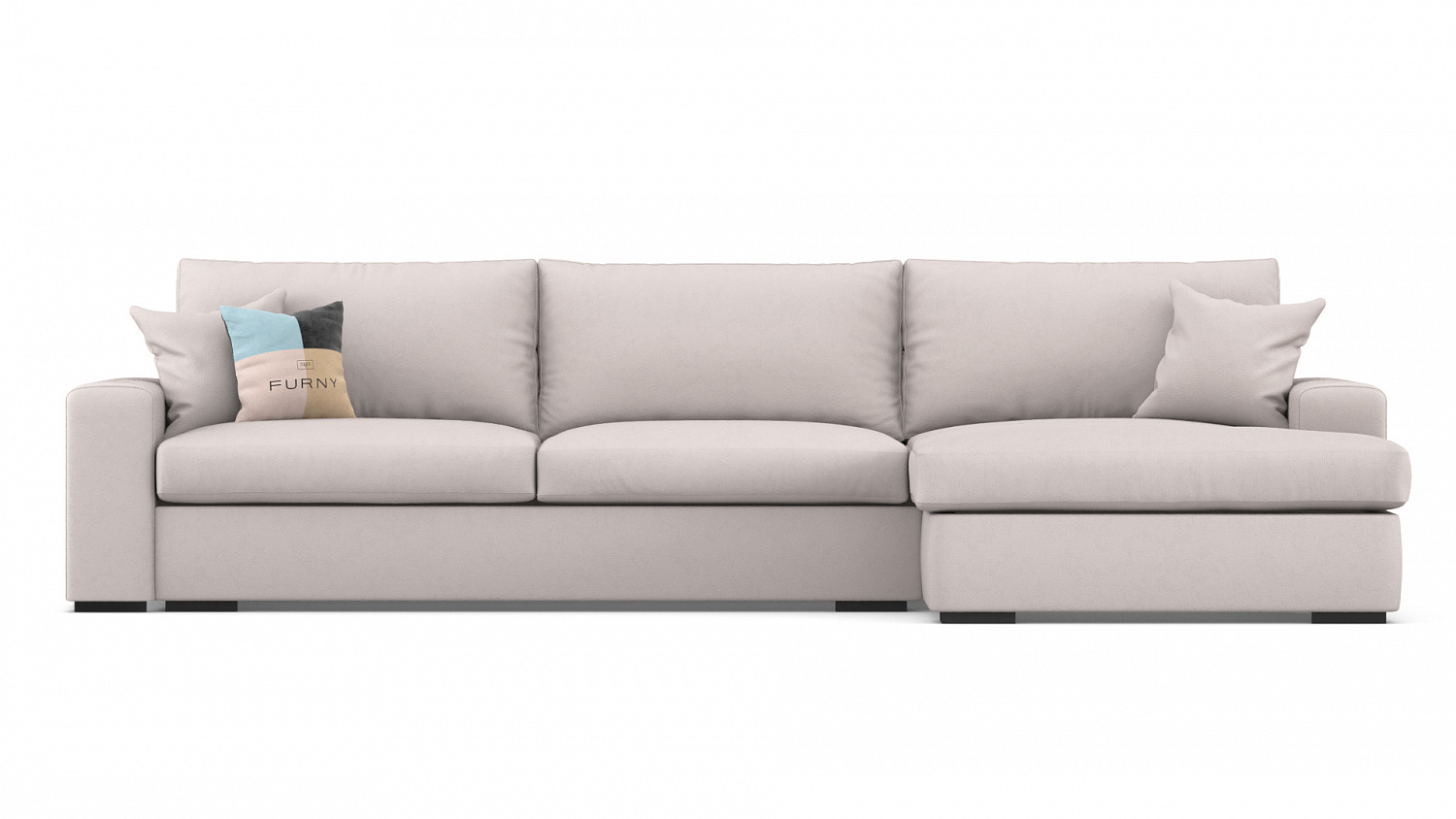 Диван-кровать Нарвик с шезлонгом Classic 351x180x95 см