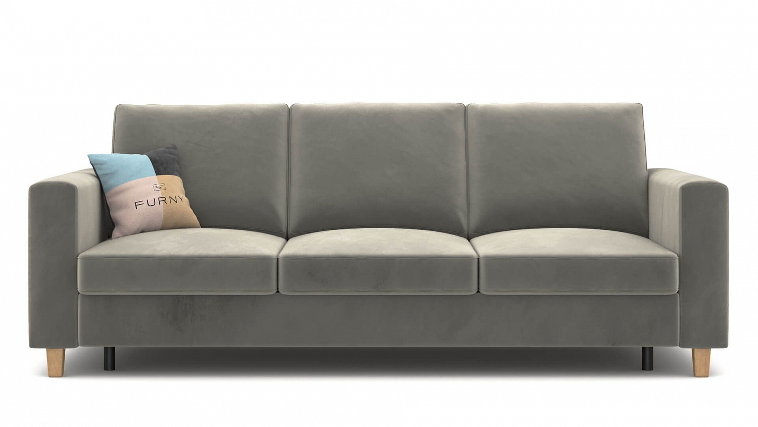 Диван-кровать Пори прямой 3-х местный 239x108x98 см