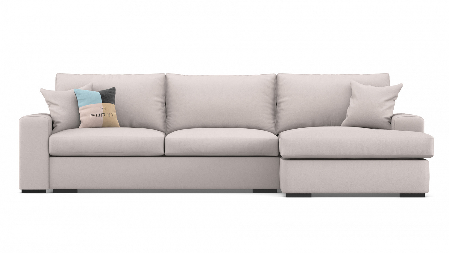 Диван-кровать Нарвик с шезлонгом Classic 321x180x95 см